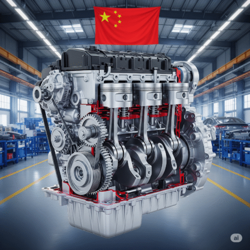 chińskie silniki, silniki 1.5, motoryzacja chińska, BYD, Geely, Great Wall Motors, niezawodność silników, konstrukcja silników, problemy awaryjne, turbo silniki, hybrydowe silniki